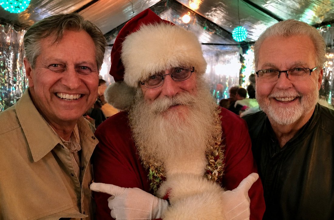 Richard Rock and William Turbay together in Las Vegas, business partners for 49 years